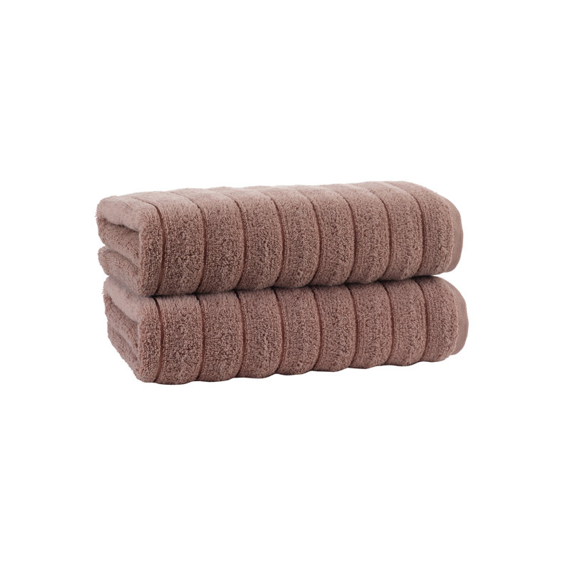Ensemble de serviettes 100% coton Rachel, Beige