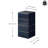 Claverton Modern Grid-Tiled Navy Blue Accent Table-1381761703