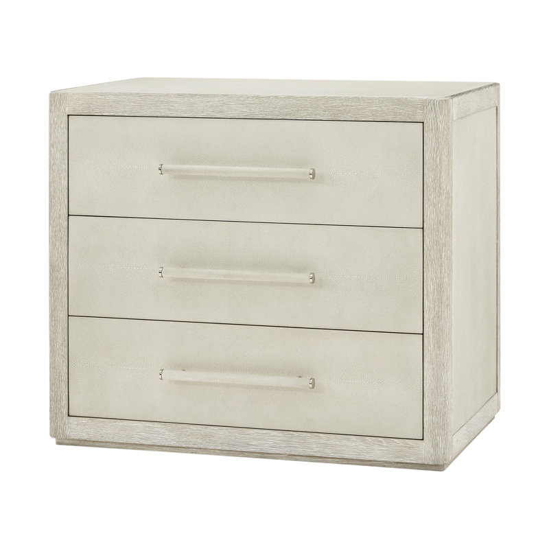 Maxwell 3 - Drawer Nightstand, Cashmere