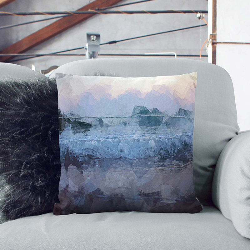 Square Throw Cushion, 55cm H x 55cm W x 20cm D