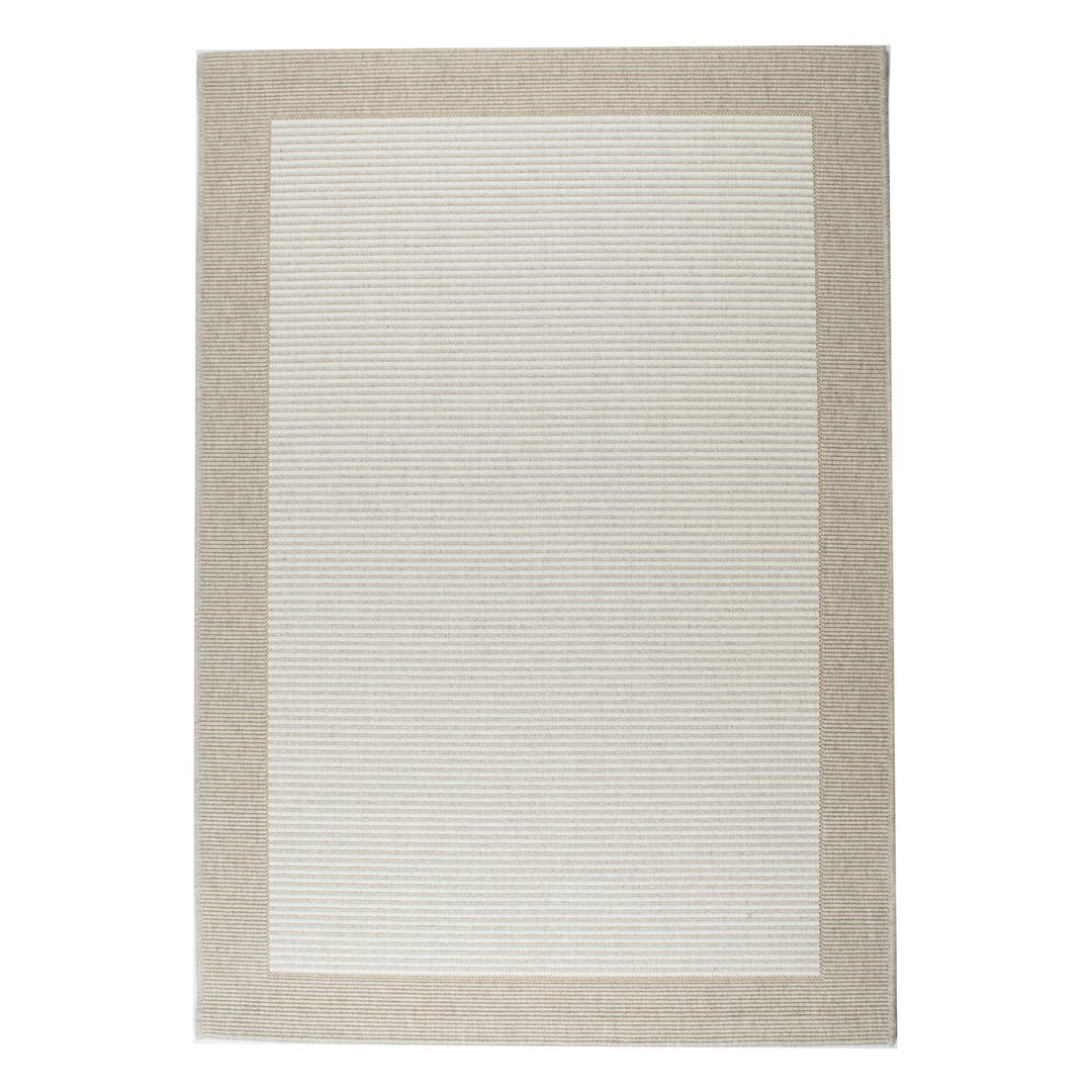 Flachgewebe-Teppich Hailsham in Beige