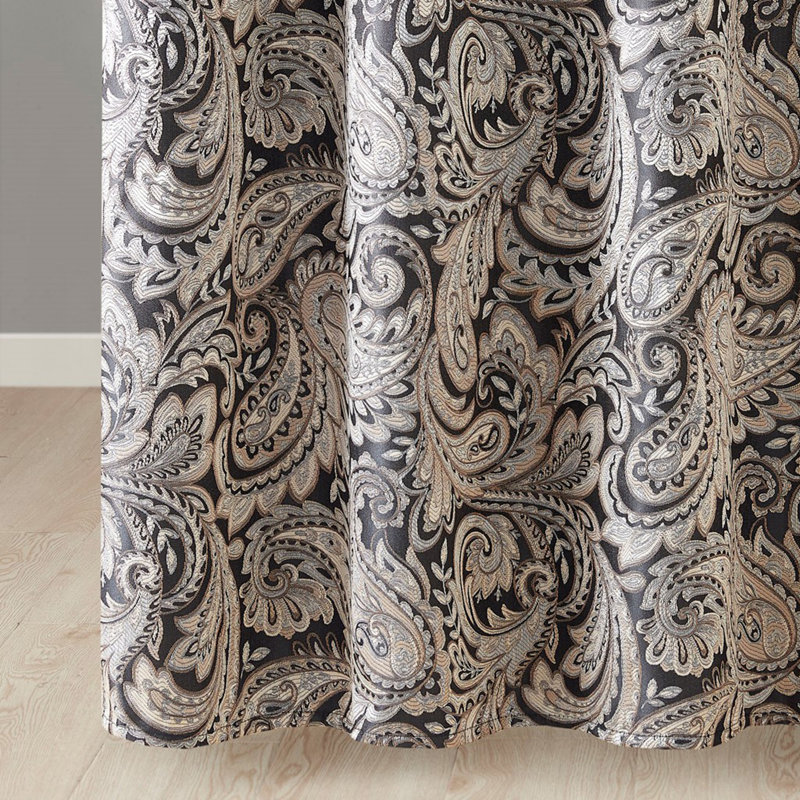 Rideau de douche jacquard