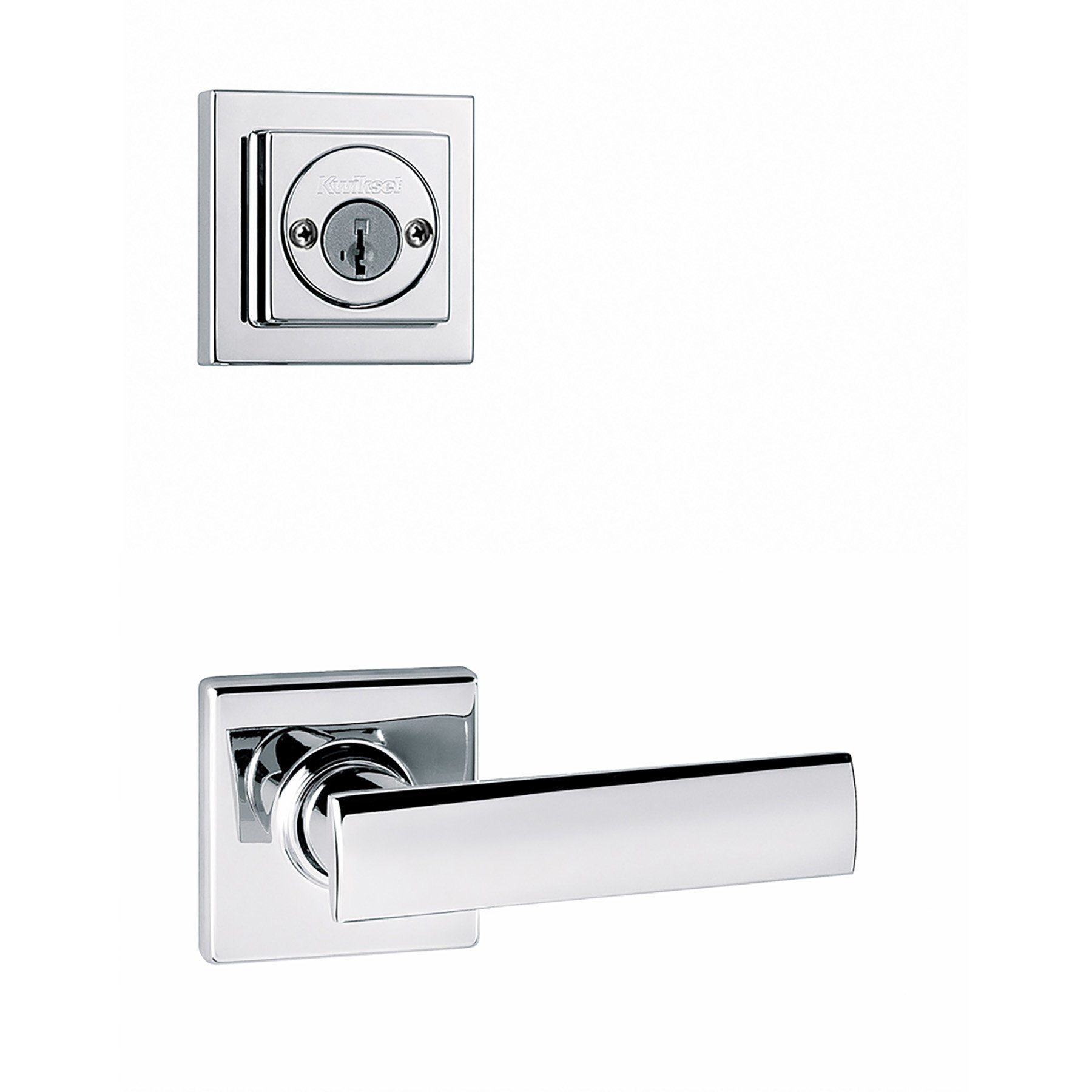 Kwikset Vedani Double Cylinder Interior Lever Set (Exterior Portion ...