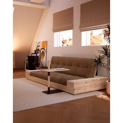 Adjust Side Table, Scandinavian design, made in Europe, FSC certified pine wood