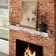 Aldobrando Crystal Glass Fireplace Shelf Floating Mantel