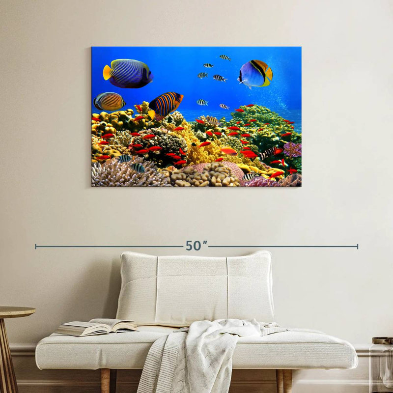 Brampt Underwater Life, 26" H x 39" W