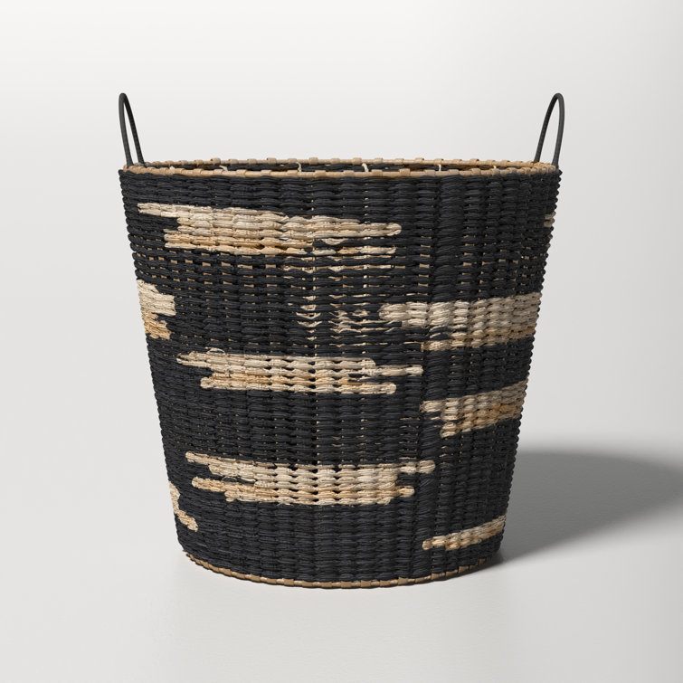 Small Woven Rectangle Storage Basket Gray - Brightroom™