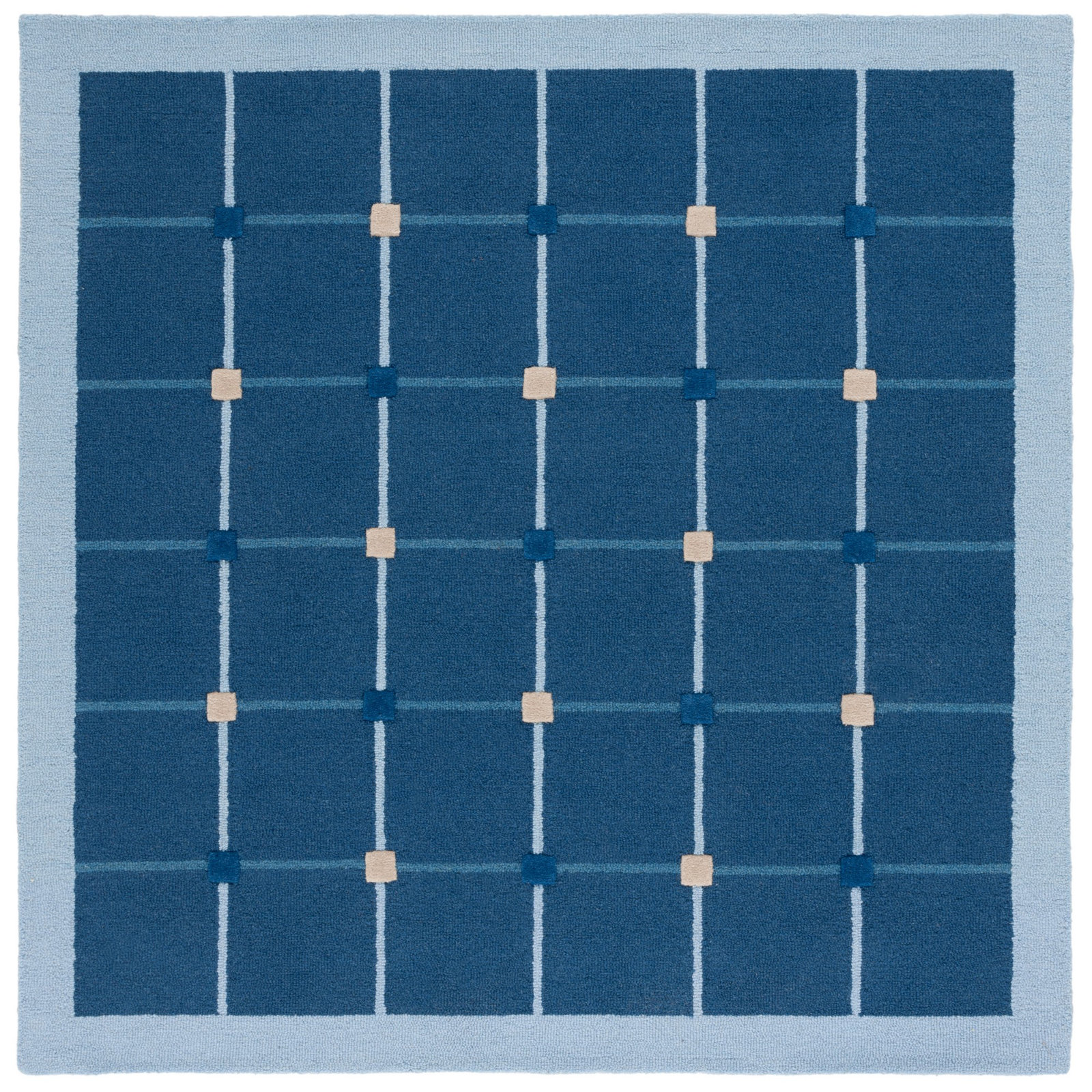 Elway Handmade Rug, Square 6'  