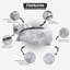 Marble Duvet Cover Set, Lightweight Polycotton Bedding with Matching Pillowcases-27322030-27322026