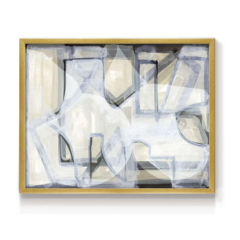 B&W I -Framed Print - Restickable, 8" H x 10" W