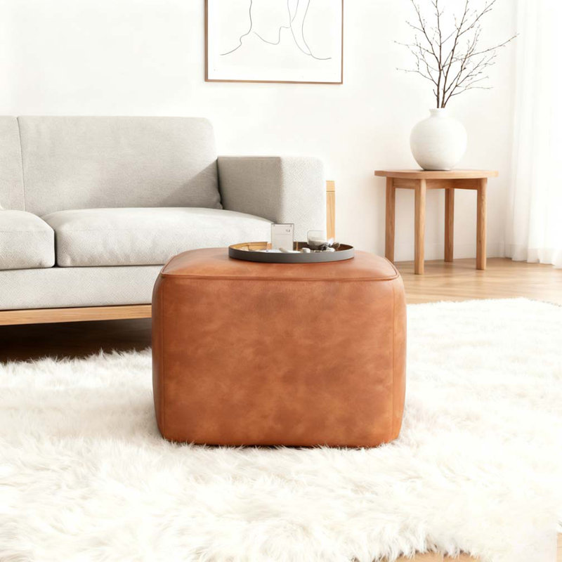 Upholstered Square Ottoman
