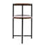 Table basse moderne avec finition brun noyer et rangement spacieux-1226048691