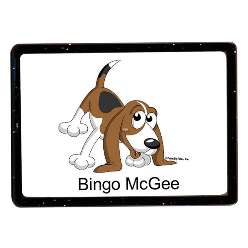 Magnet acrylique Beagle personnalisé - excellent cadeau!, Oui