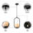 Daquion 1 - Light Geometric Pendant-807049573