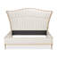  Grand lit tapissier en chenille St. Charles - Cirrus / gris tourterelle-1979642466