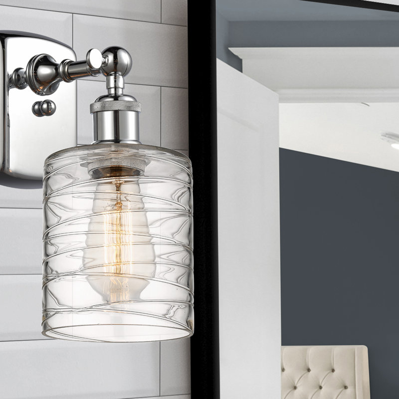 Shauna Armed Sconce, Polished Chrome
