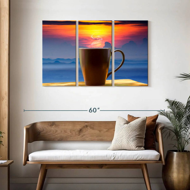 Yarlin Good Morning Coffee, H 28 po x l 45 po