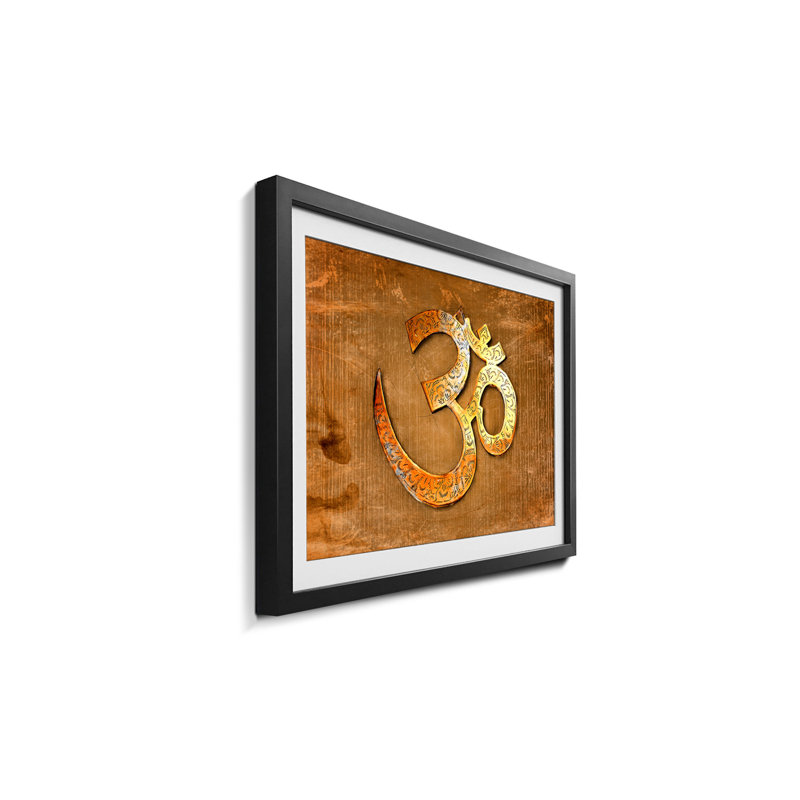 Spirit Of Om - Single Picture Frame Print, 60cm H x 80cm W