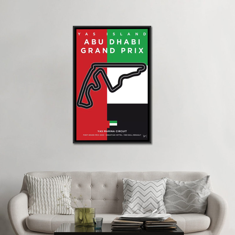 Impression sur toile «Minimal Film», H 26 po x l 18 po x P 1,5 po, Toile avec cadre noir, Pas de tapis