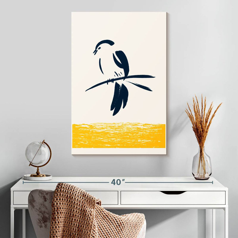Brampt Minimalist Songbird, 30" H x 20" W