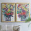 «Garden P pièces I», ensemble de 2 reproductions d'art sur toile encadrées-2095018377-2095018376