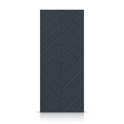 Porte standard à panneaux en bois