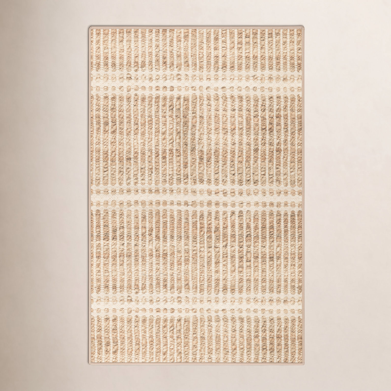 Arbor Natural Machine Washable Rug, Rectangle 9'6" x 13'6"