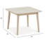 Richland Four Leg Coffee Table-1383188045