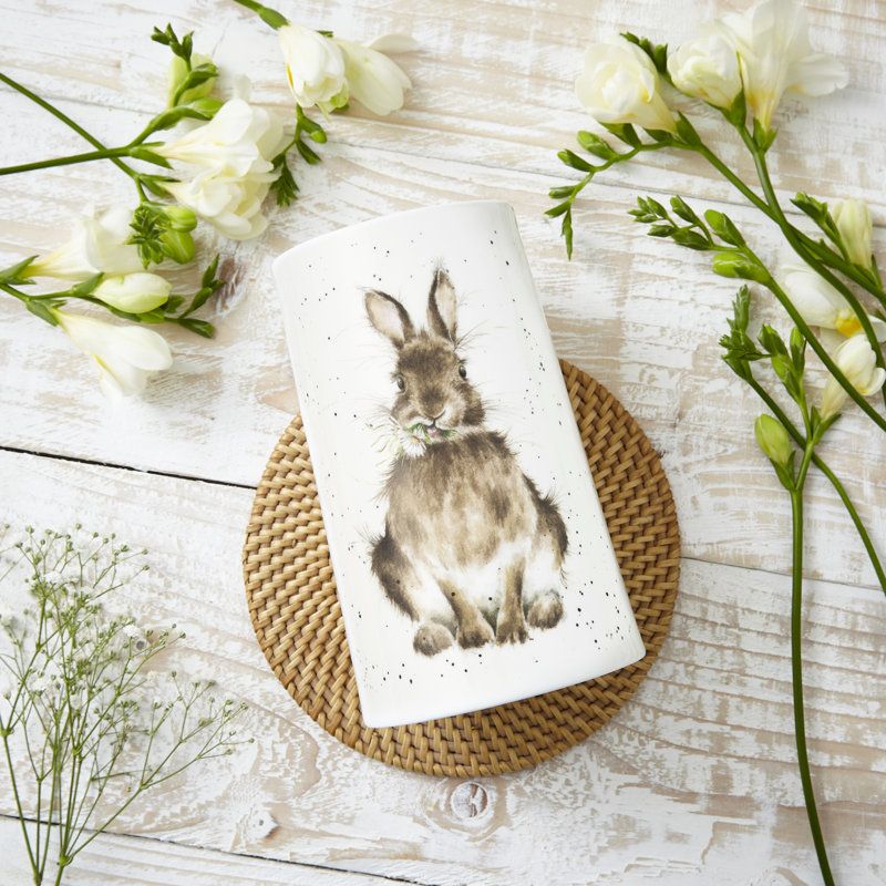 Classic Wrendale Designs  - Vase (Rabbit)