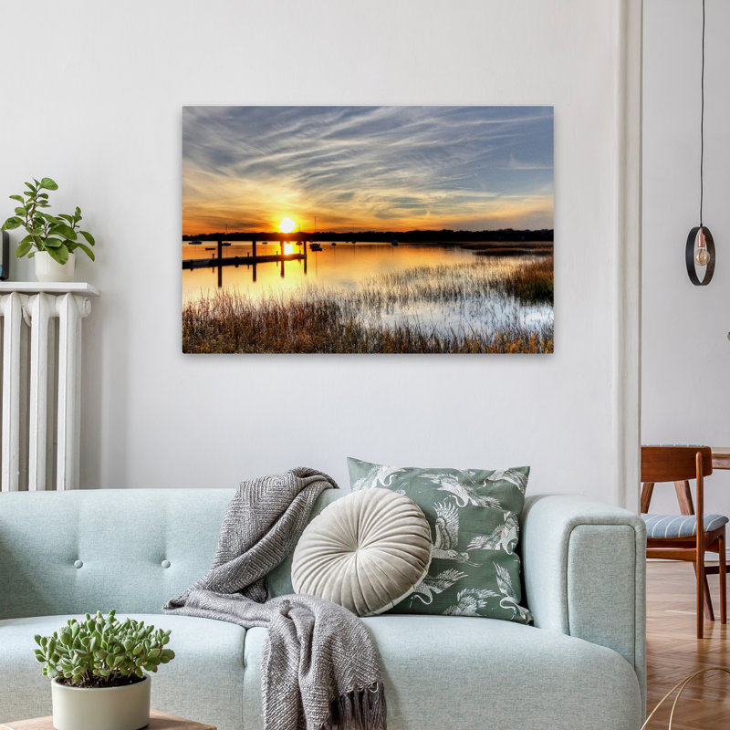 Le fjords - photographie côtière levers et couchers de soleil, H 24 po x l 36 po