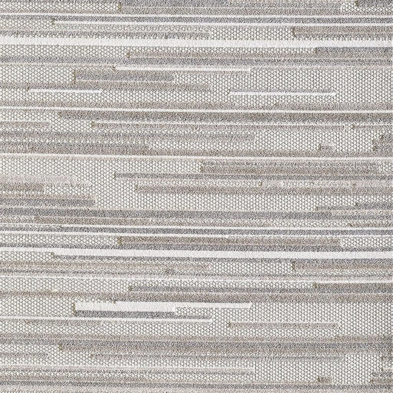 7' X 9' Gray Abstract Stain Resistant Indoor Outdoor Area Rug, Rectangle 7' x 9'
