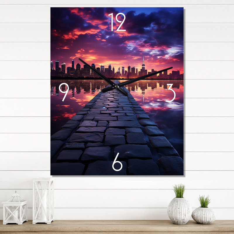 Horloge murale Jeffrie, Moyen