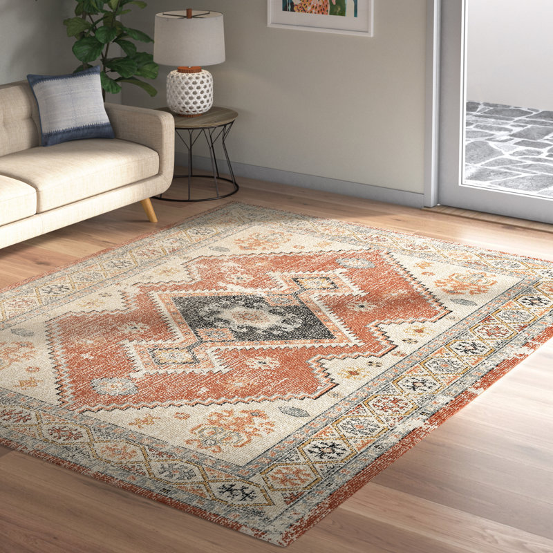 Ambrah Oriental Indoor Rug, Rectangle 5' x 7'6"