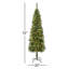 Arbre épinette artificiel pré-éclairé The Holiday Aisle®-448137895
