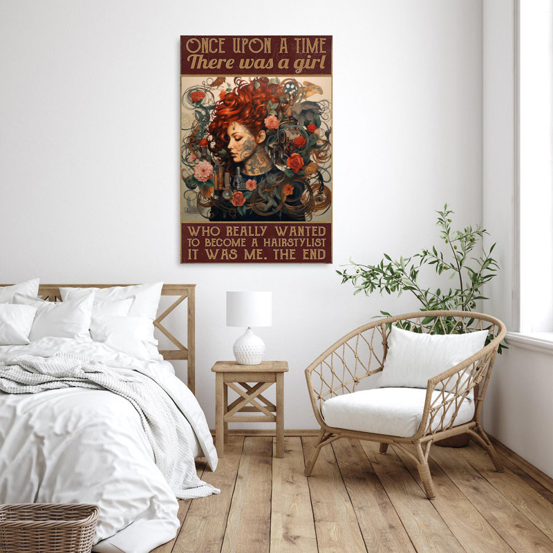 Kinslea, «A Girl To Becher», impression sur toile, H 14 po x l 11 po x P 1,25 po