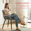 Comfortable Velvet Round Seat Upholstered Armchair for Dining Room, Bar, Restaurant or Hotel-976227480