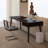 Black Rectangular Solid Wood with 1 drawers desk-1441859853