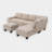 Khristine Upholstered Sectional Right Hand Facing-400761577