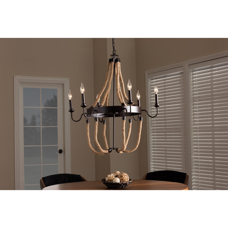 Alexiel 6 - Light Dimmable Empire Chandelier