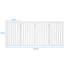 Cassiopeia Wood Free Standing Pet Gate-1778338282