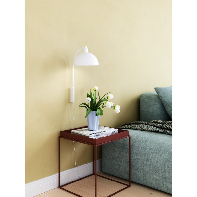 Ellen 20 Wall light Brass, White, White
