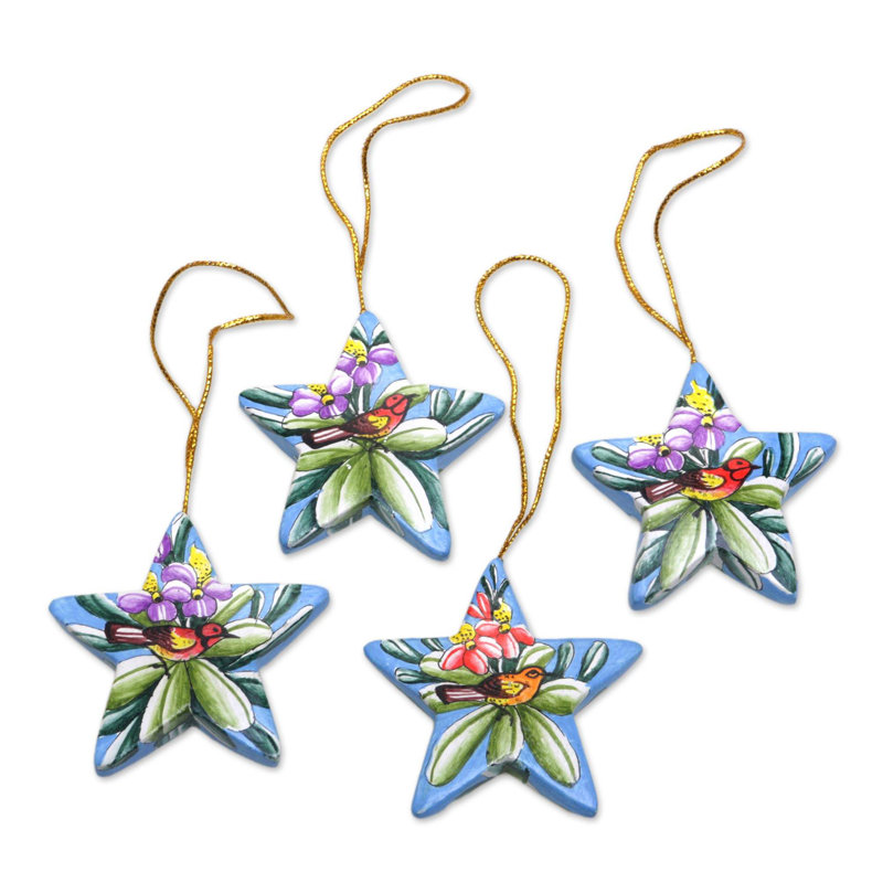 2.4'' Wood Holiday Shaped Ornament