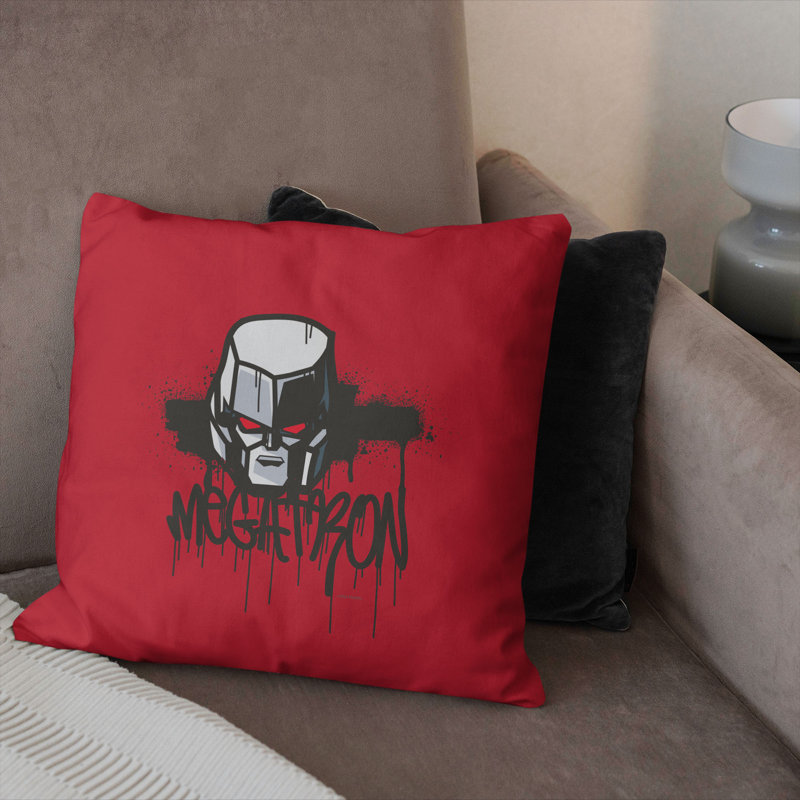 Hasbro Transformers Megatron Pain Throw Pillow
