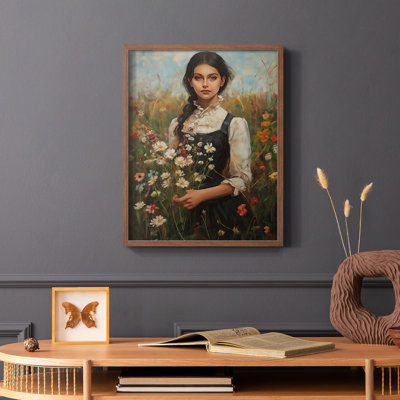 WOMEN Series CCLXI - reproduction encadrée de qualité supérieure - prête à être accrochée - aucun clou requis
