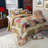  Patchwork Quilt Set - with Pillow Sham/s - Machine Washable Lightweight Multicolor Bedding-1393869583