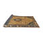 Tapis jaune/bleu/brun traditionnel Khouribga-1108947507