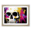 XH1022-7852X Skull Paint Splatter Vol.1 Abstract - Single Picture Frame Print-1683534245-1683535520