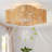 Ceiling Fans With Lights, 20" Low Profile Ceiling Fan With Light Remote Control, Bladeless Flush Mount With 6 Speeds For Bedroom, Nursery, Living Room.-1621639809