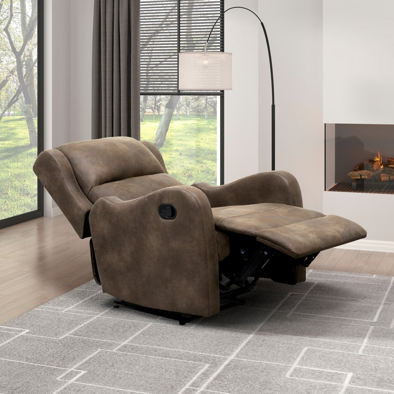 Fauteuil inclinable en microfibre 1pc