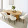 Audna 8 - Person Double Pedestal Dining Set
